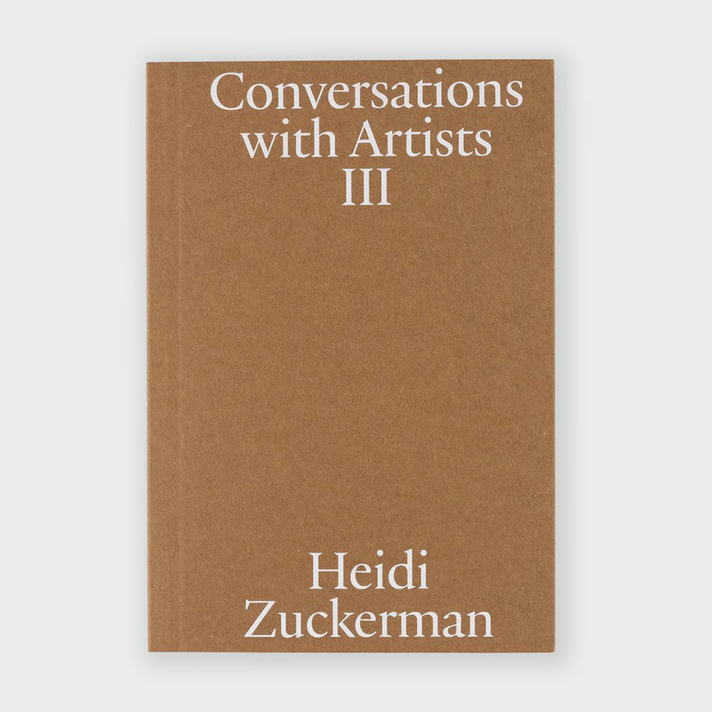 Conversations with Artists — Volume III