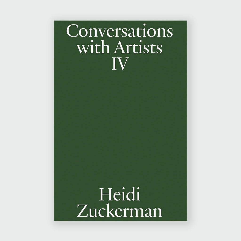 Conversations with Artists — Volume IV