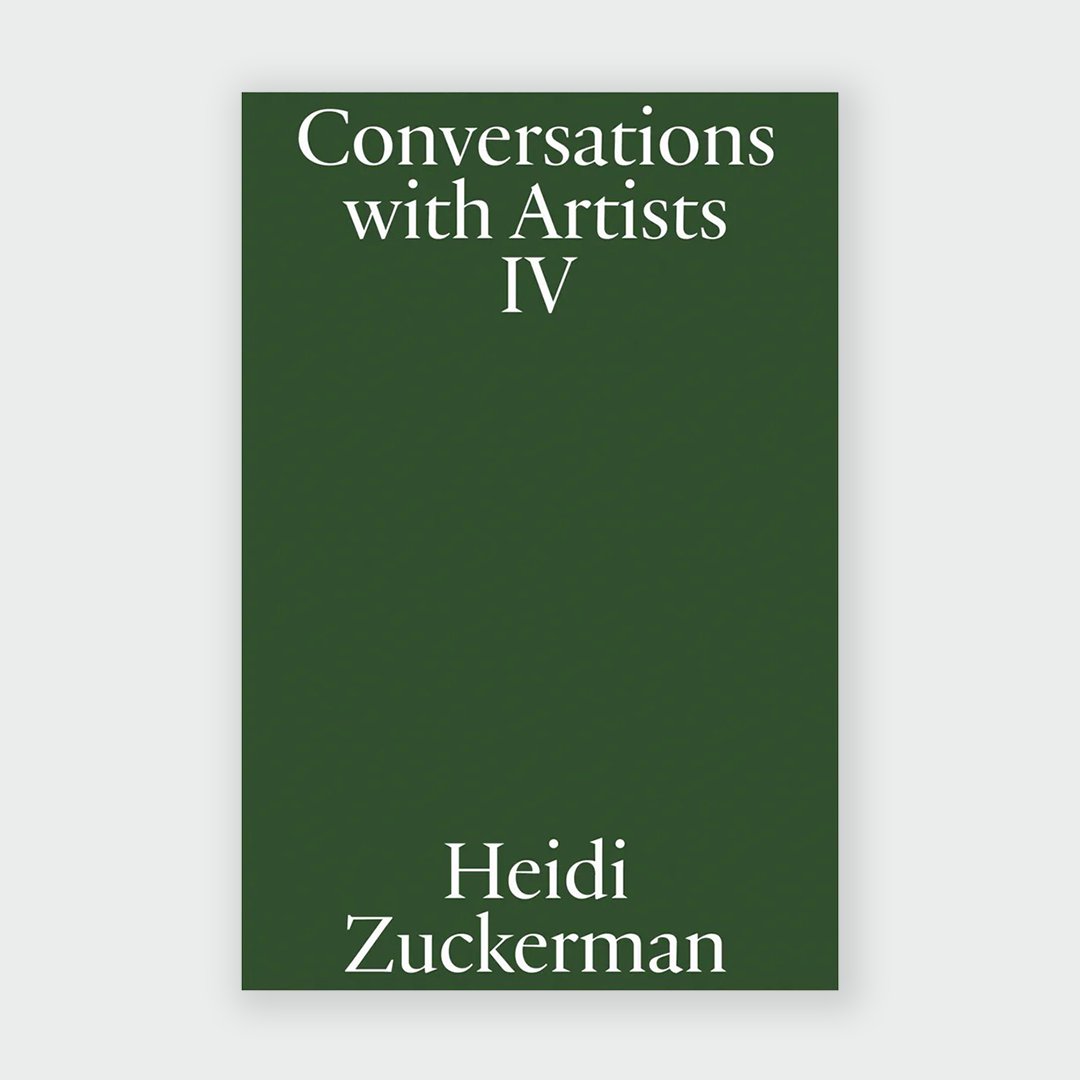 Conversations with Artists — Volume IV